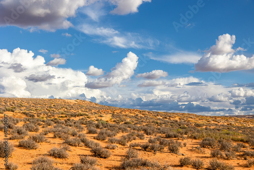 landscape with sky in Arizona