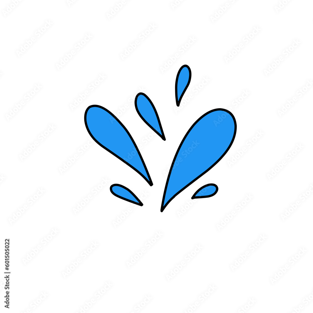 water droplets vector