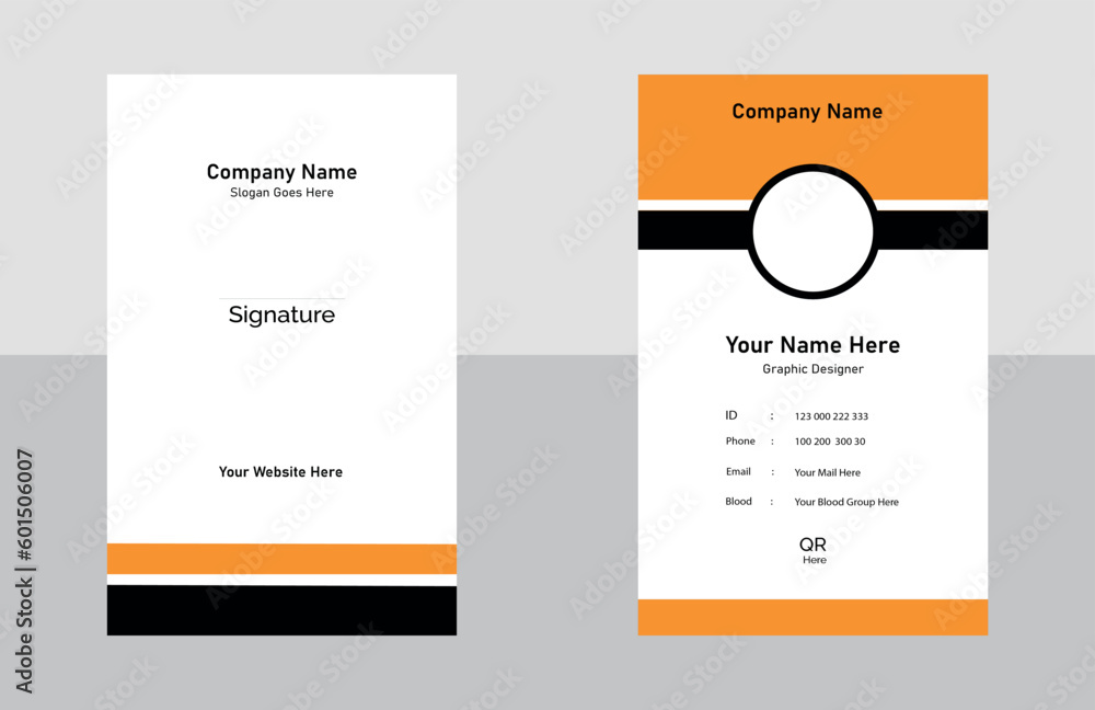 ID Card Design ID Card Design