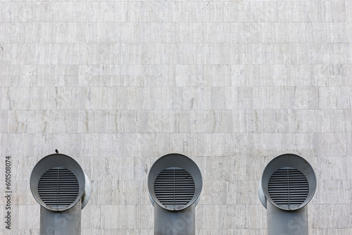 Photography Ventilation shafts in Bratislava, Slovakia