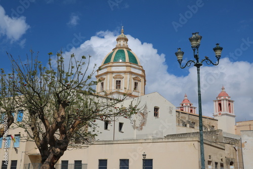 Duomo of San Lorenzo Cathedral in Trapani on Sicily, Italy