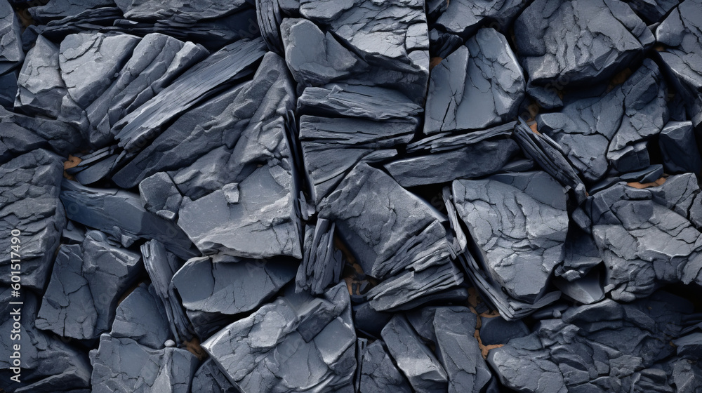 Grey rock stone background. Illustration AI Generative