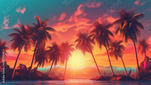 Miami Vibes Wallpaper Background