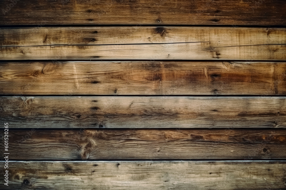 Antique wooden background photo, old vintage style. Generative Ai.