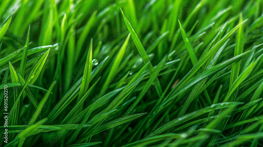 Green grass texture. Illustration AI Generative. Green grass texture. Illustration AI Generative.