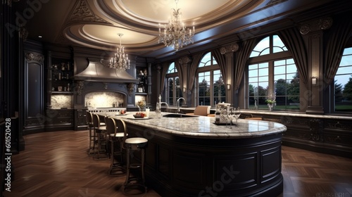 Luxury Kitchen Design © Damian Sobczyk