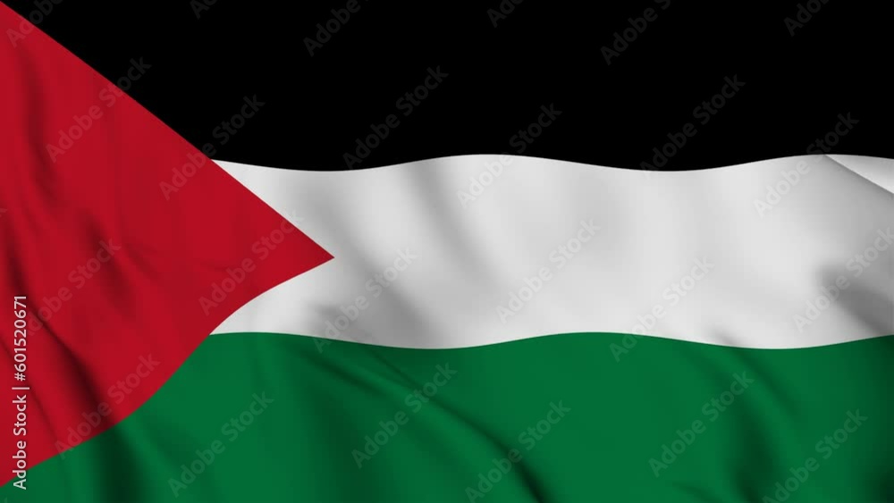 United Arab Emirates National Flag. 4K seamless loop animation of the UAE flag. United Arab Emirates National Flag. 4K seamless loop animation of the UAE flag.