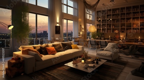 Living Room Design © Damian Sobczyk