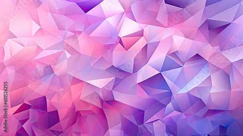 Luminous Lilac: A Subtle Abstract Background with Delicate Pink and Purple Triangles, Squares, and Stripes