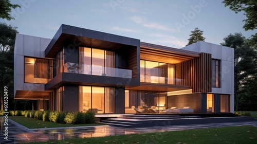 Luxury House Design © Damian Sobczyk