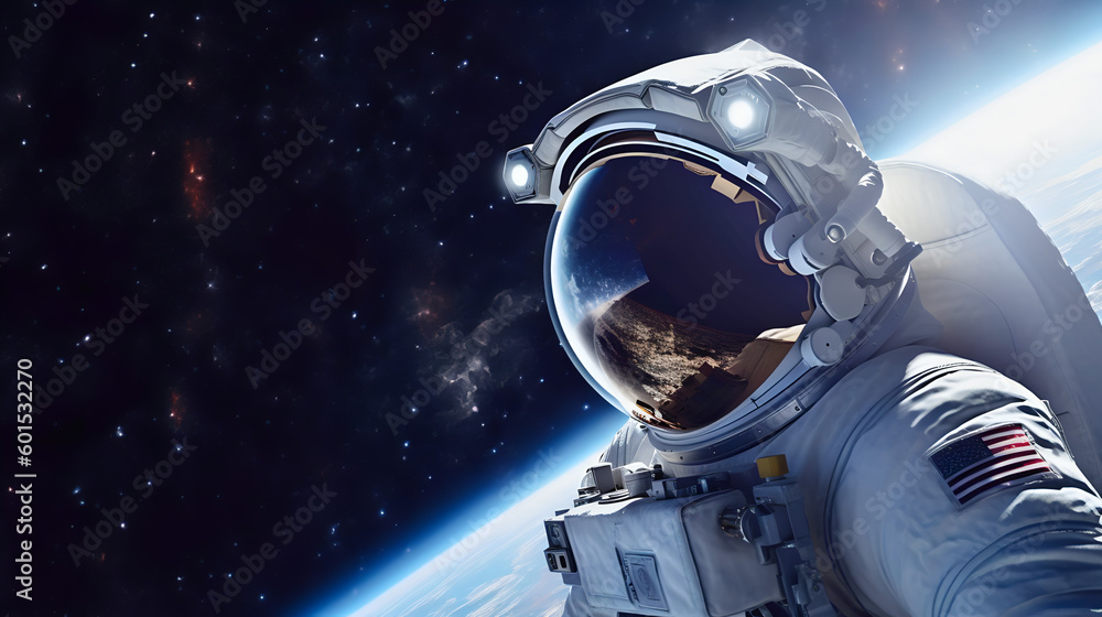 astronaut in space astronaut in space