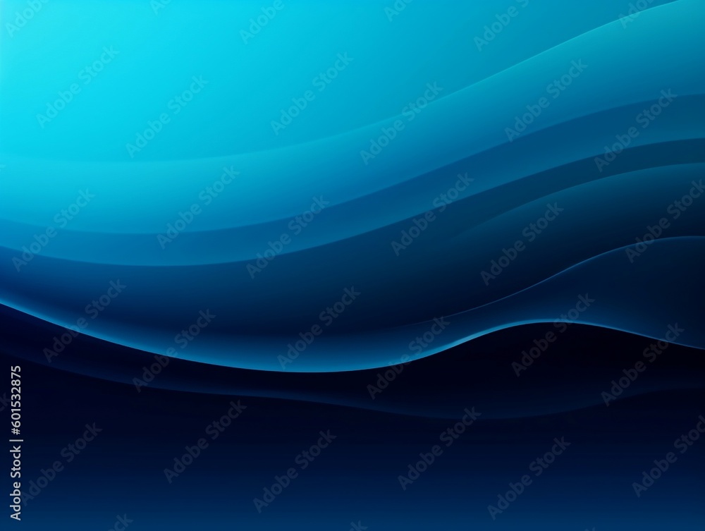 Smooth blue background with waves Smooth blue background with waves