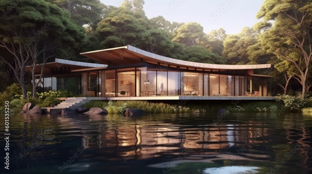 Fototapeta premium Modern House Design