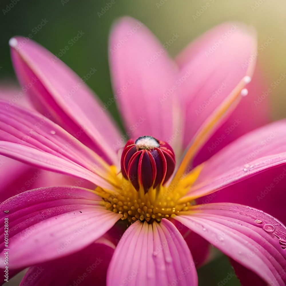 Very pretty pink chrysanthemum flowers in the garden, Beautiful flower with raindrops Very pretty pink chrysanthemum flowers in the garden, Beautiful flower with raindrops
