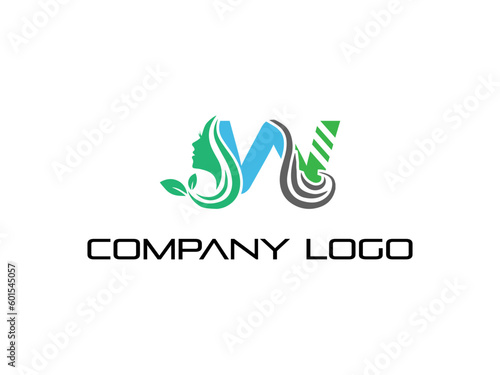 Wallpaper Mural Modern abstract digital logo. typography, Creative Beauty logo and  Minimal technology   vector illustration logo.  symbol set for  artist, modern style Awesome logo in shape a template Mode flat. Torontodigital.ca