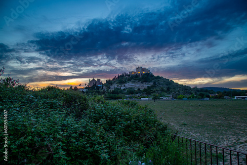 Castle of Arta, Mallorca with dramatic clouds at sunset - 2