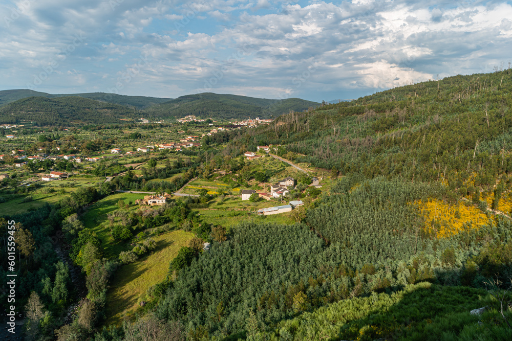 View from Cerro da Candosa pathways, Gois - Portugal.