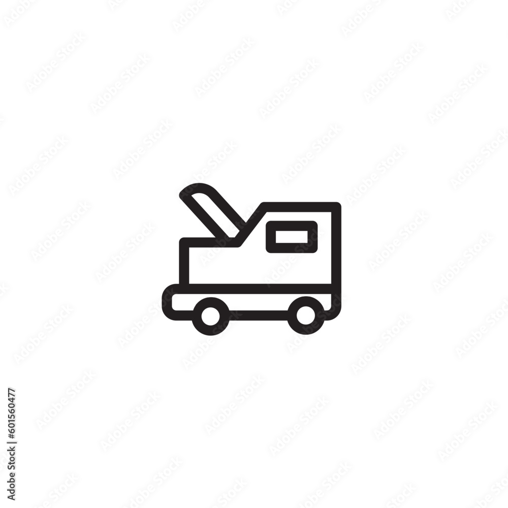 Vehicle Repair Services Outline Icon Vehicle Repair Services Outline Icon