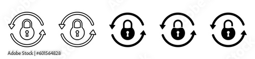  Reset password vector icons