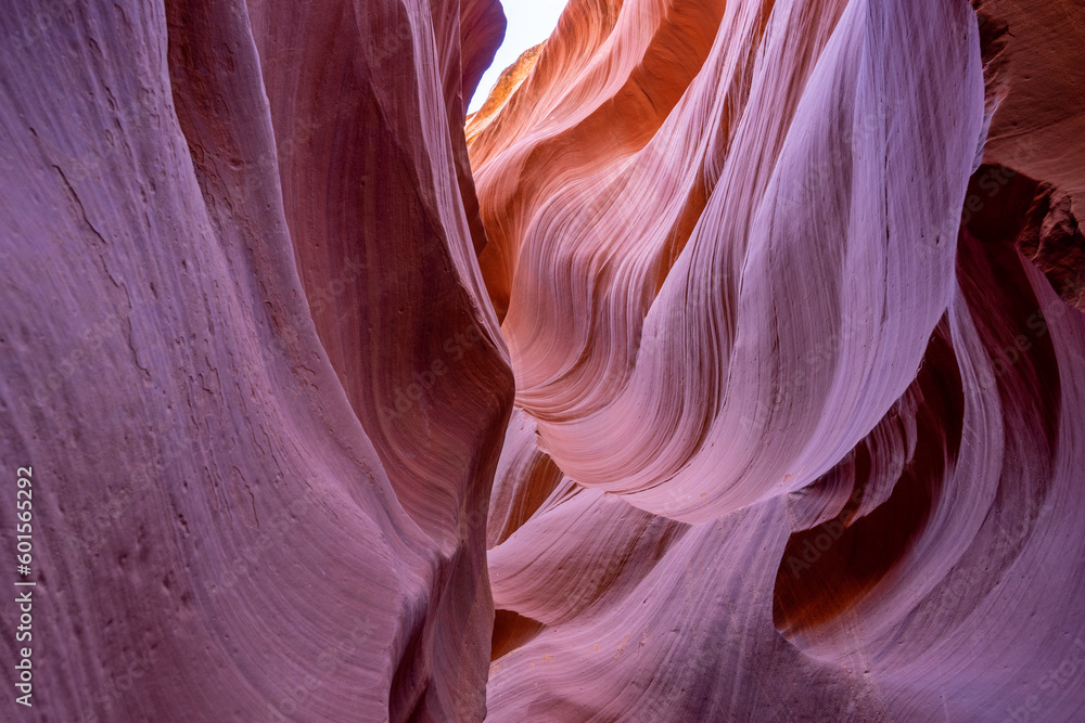 Lower Antelope Canyon a Natural attraction in the Navajo Reservation near Page, Arizona USA Lower Antelope Canyon a Natural attraction in the Navajo Reservation near Page, Arizona USA