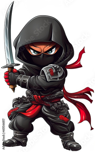 ninja with sword
