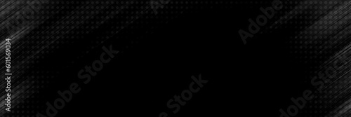 Fotografija abstract black and silver are light gray with white the gradient is the surface with templates metal texture soft lines tech diagonal background black dark sleek clean modern