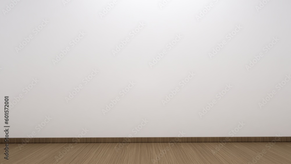 Empty room space background. With wooden floor perspektive pattern and texture and empty concrete wall for background. Interior abstract background for design and decoration. 3D Illustration. 3D Rende Empty room space background. With wooden floor perspektive pattern and texture and empty concrete wall for background. Interior abstract background for design and decoration. 3D Illustration. 3D Rende