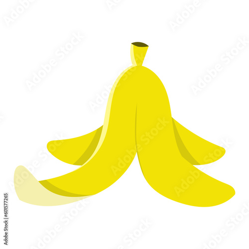 banana peal vector illustration 