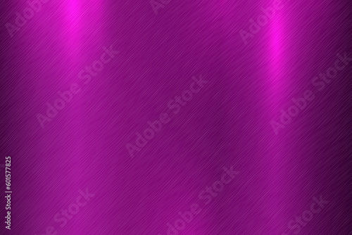 Shiny purple metallic texture with fine brush steel, vector purple gradient abstract background illustration.