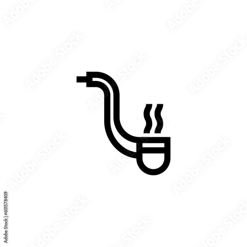 Fotobehang Smoking cigarette icon vector