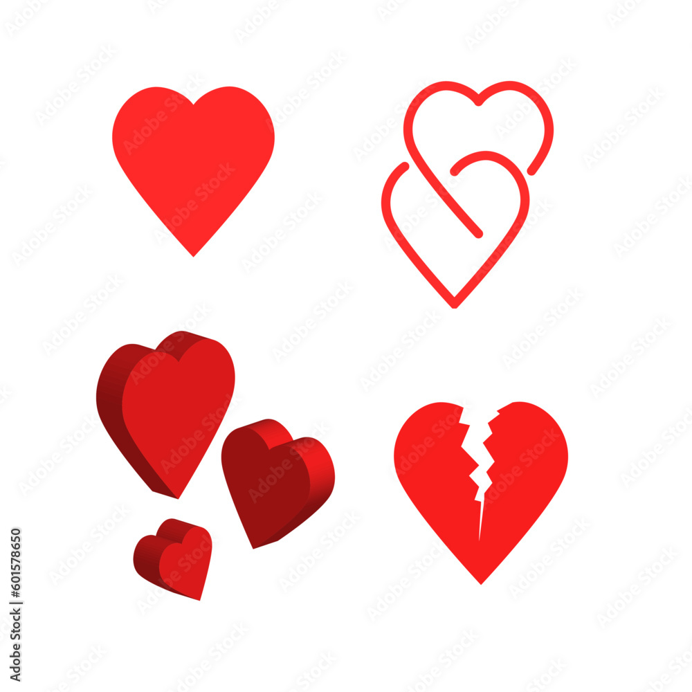 heart icon set. love icon. love and heart icon, symbol and social media like sign for design elements heart icon set. love icon. love and heart icon, symbol and social media like sign for design elements