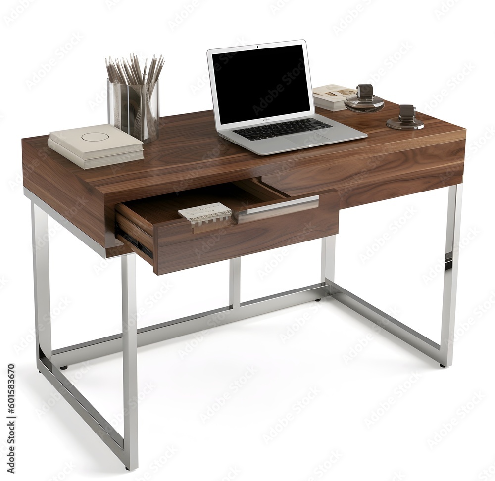desk with laptop desk with laptop