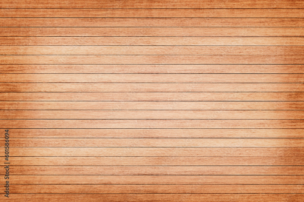 Naklejka premium Brown wood plank wall texture background