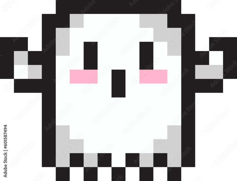Pixelated Creature Element Ghost Pixelated Creature Element Ghost
