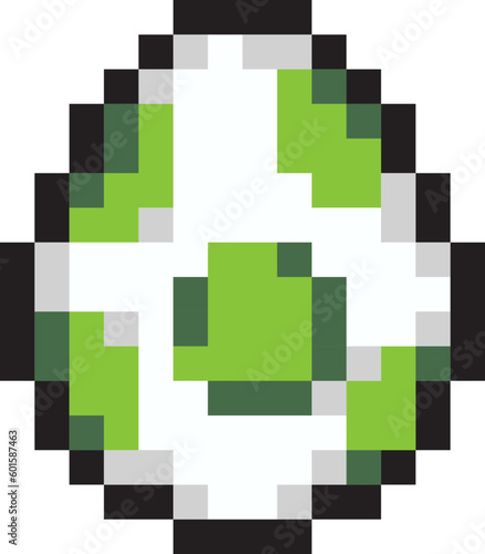 Pixelated Creature Element Egg