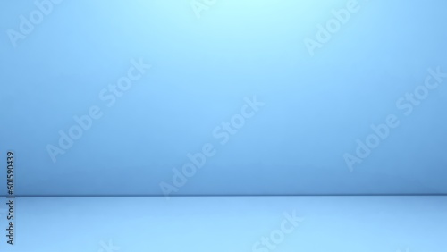Steel Blue Empty room studio gradient used for background and display your product