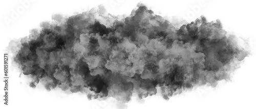 black pollution smoke effect