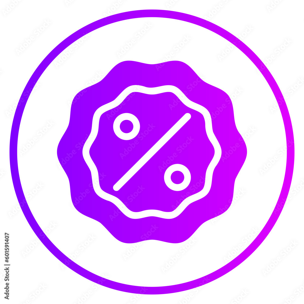 discount gradient icon discount gradient icon