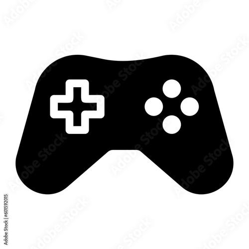game controller glyph icon