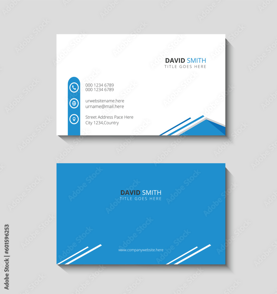 professional business card template professional business card template
