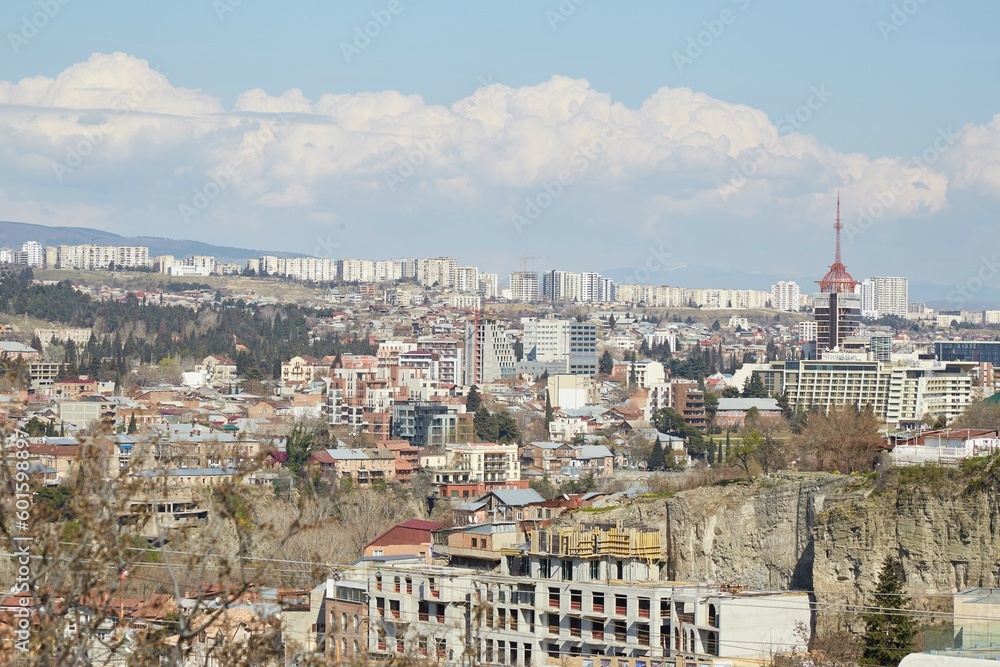 Old Tbilisi, the historic district of Georgia's bustling capital city
