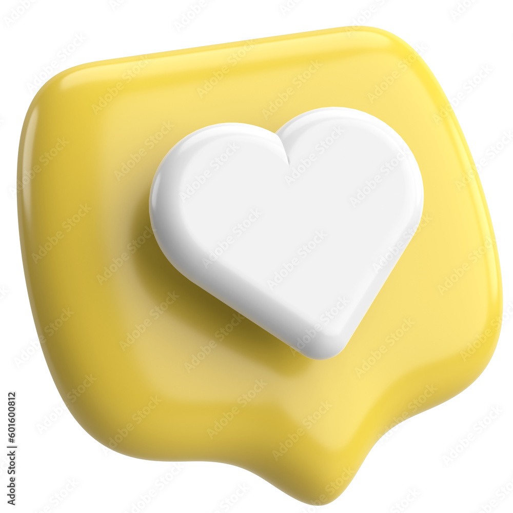 Like button. Like icon. 3D illustration. Like button. Like icon. 3D illustration.