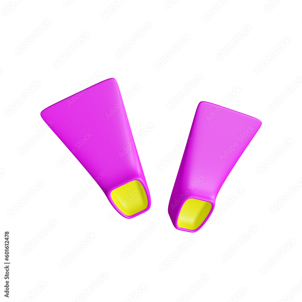 SCUBA SHOES SUMMER 3d ISOLATED IMAGES SCUBA SHOES SUMMER 3d ISOLATED IMAGES