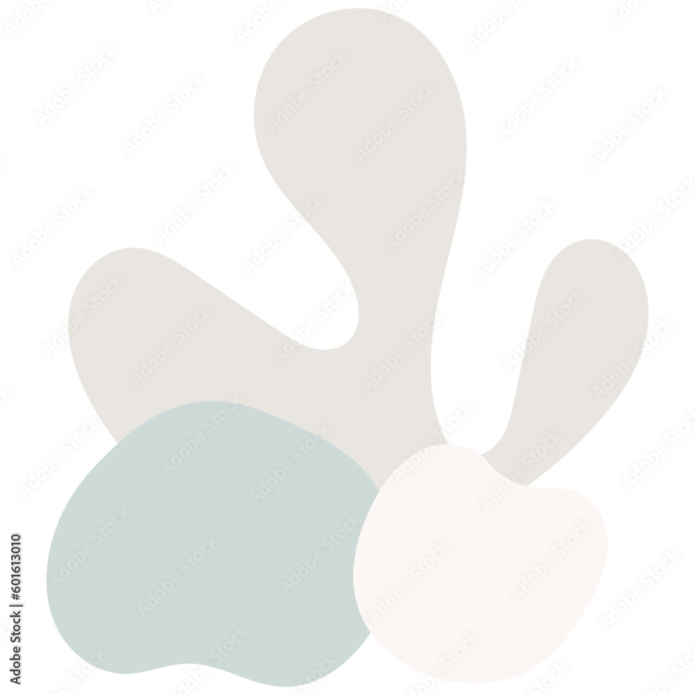 Earth tone irregular freeform shape icon Earth tone irregular freeform shape icon