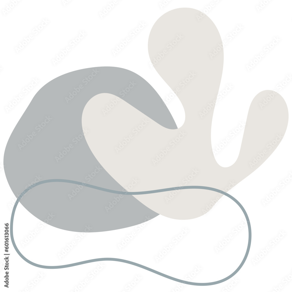 Earth tone irregular freeform shape icon Earth tone irregular freeform shape icon