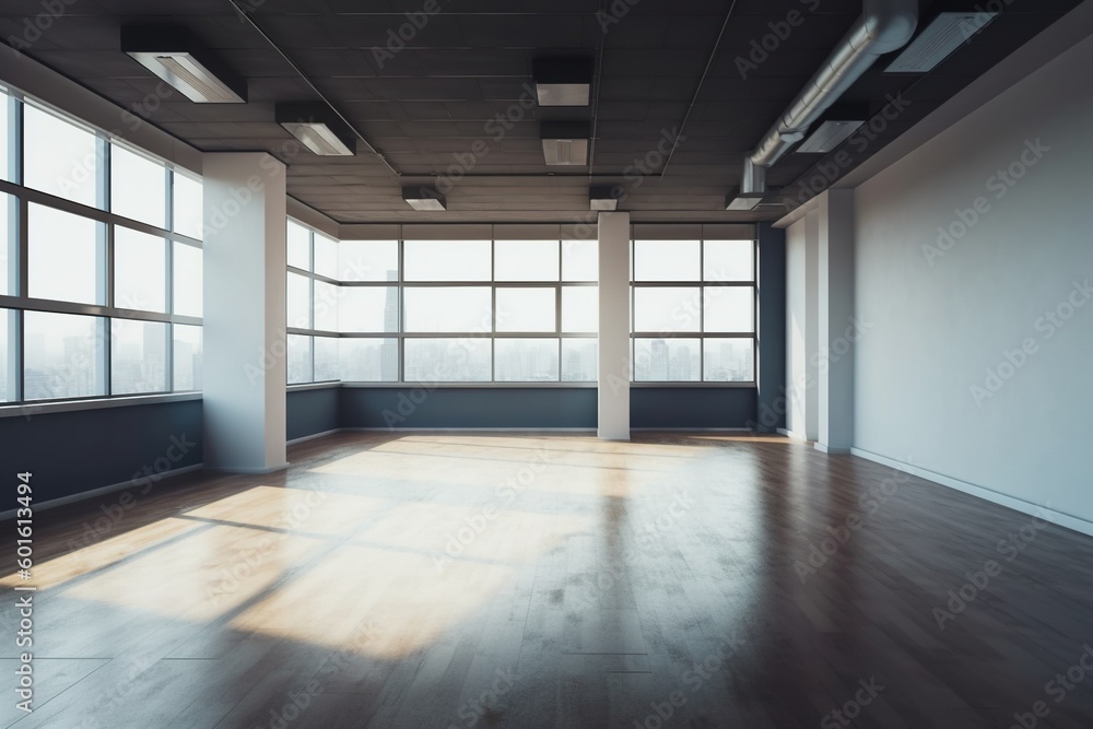 Empty office Interior -Ai Empty office Interior -Ai