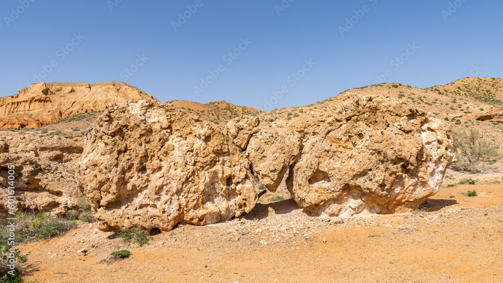 weathered sandy rocks. desert rocks weathered sandy rocks. desert rocks