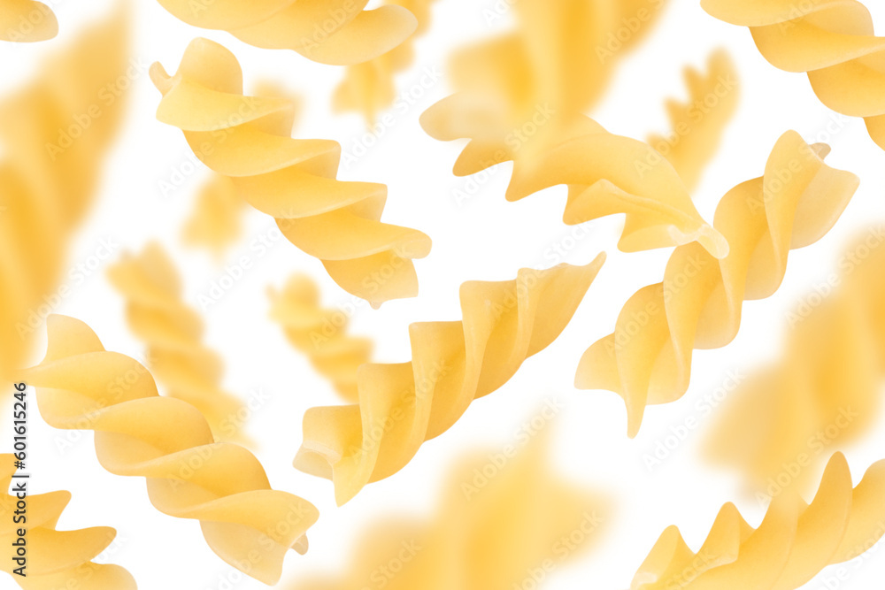 Levitation of pasta in the form of a spiral isolated on transparent background. Levitation of pasta in the form of a spiral isolated on transparent background.