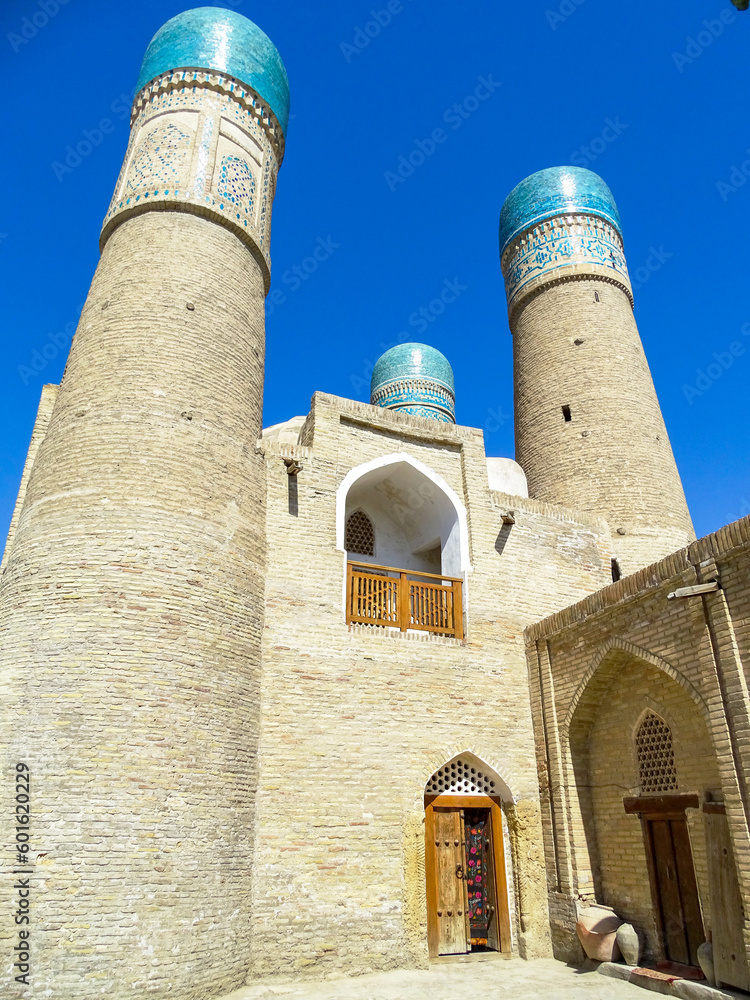 Complex of four minarets in Bukhara