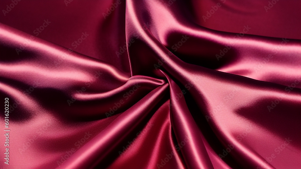 Obraz premium red satin background